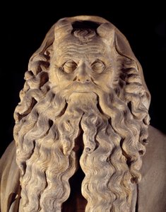 The Prophet Moses (detail)