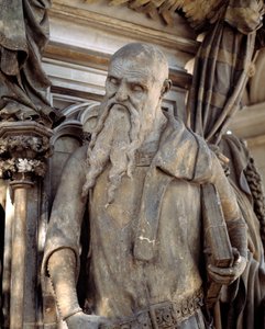 Isaiah. The base of the Well of Moses by Claus Sluter