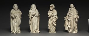 Mourners from the Tomb of Philip the Bold, Duke of Burgundy by Claus de Werve