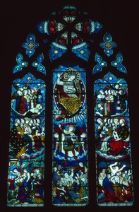 The West Window Depicting the Last Judgement by Clayton and Bell, c.1860