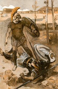 Illustration for the Iliad by Clement Goutier