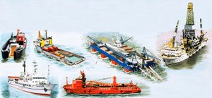 Ships Used to Find Oil and Various Vessels Used in Oil Exploration