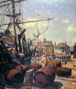 Outfitting the Whaler by Clifford Warren Ashley