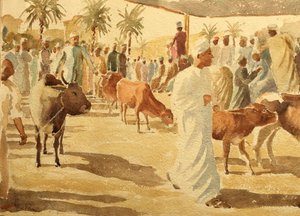 Cattle Market, Nizwa, Oman