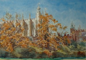 College Chapel - Autumn Leaves, 2010