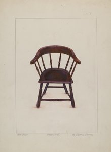 Armchair by Clyde L. Cheney