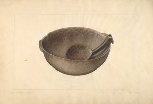 Maple Butter Bowl by Clyde L. Cheney