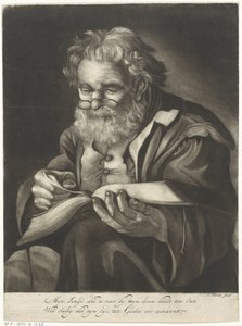 Old Man Reading