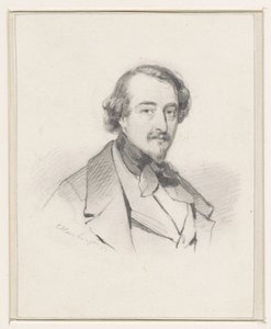 Portrait of Christiaan Immerzeel by Coenraad Hamburger