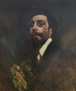 Self Portrait by Columbano Bordalo Pinheiro