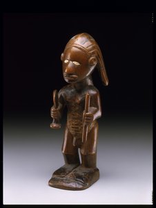 Standing male figure, Bembe people