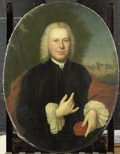 Diederik van Bleyswijk (1711-63), Baron of Eethen and Meeuwen, Lord of Babiloniënbroek, Burgomaster of Gorkum by Conrad Kuster