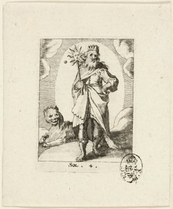 Sol, plate four from Der VII Planeten