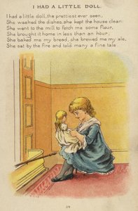 Nursery Rhyme: I Had A Little Doll by Constance Haslewood