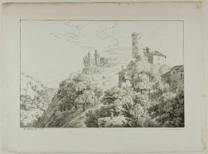 Landscape by Constant Bourgeois