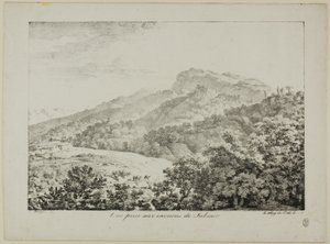 View Taken in the Region of Subiaco, from Views of Italy