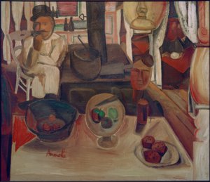 The French Fry Stand by Constant Permeke