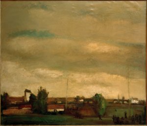 Village and Archery by Constant Permeke
