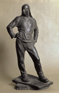 The Longshoreman of the Harbor of Antwerp by Constantin Emile Meunier