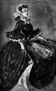 Femme Se Retroussant
