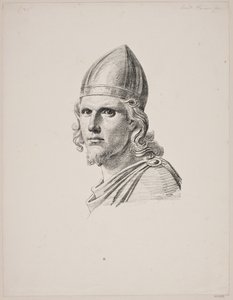 Head of the God Tyr at Ægir