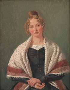 Portrait of Hanne Wanscher, née Wegener
