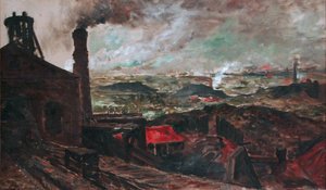 Mining Area by Constantin Meunier