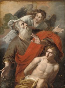 The Sacrifice of Isaac by Constantin Verhout or Voorhout