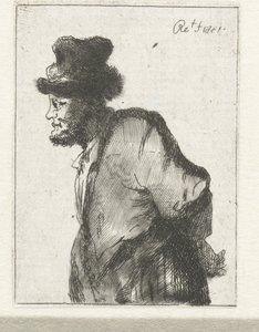 Peasant with His Hands Behind His Back