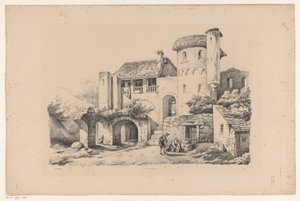 Inhabited Ruin (The Landscape series) by Constantinus Cornelis Huysmans