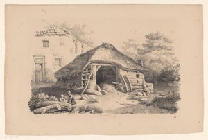 Stable by a Farm (The Landscape series)