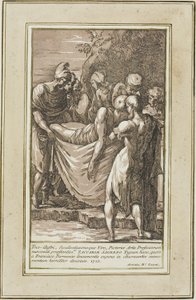 The Entombment by Conte Antonio Maria Zanetti the Elder
