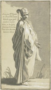 Young Woman Standing, Turned to the Right
