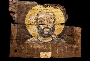 Portrait of a Coptic Monk / Baouît Monastery