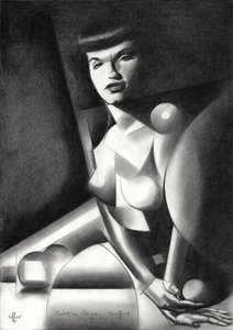 Alluring Cubist Woman