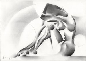 Contemplative Geometric Figure