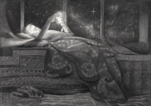 Cosmic Night Reading by Corné Akkers