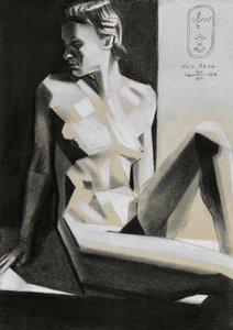 Elegant Geometric Nude