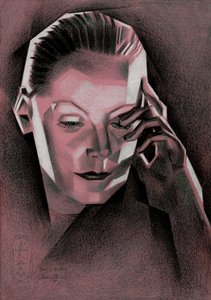 Elegant Geometric Portrait by Corné Akkers