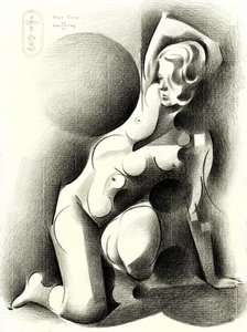 Elegant Stylized Woman