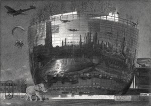 Elephant City Dream by Corné Akkers