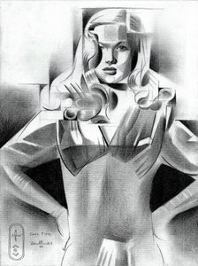 Geometric Fashion Portrait