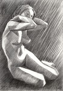 Geometric Female Nude