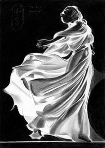 Graceful Figure in Motion