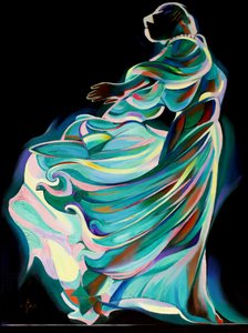 Graceful Vibrant Dancer by Corné Akkers