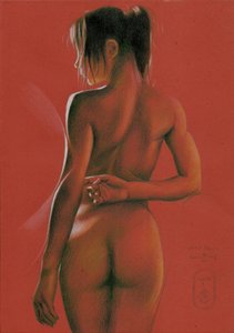 Nude Female Figure by Corné Akkers