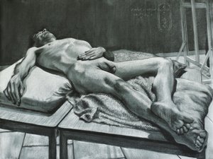 Reclining Male Nude