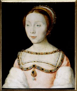 Portrait of Francoise de Longwy, wife of Admiral Philippe Chabot, widow in 1543, remarried in 1545 to Jacques de Peruse, lord of Ecars by Corneille De Lyon
