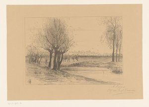 Meadow with Pollard Willows (In Zeeland)