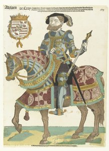 Portrait of Adriaen de Croy on Horseback